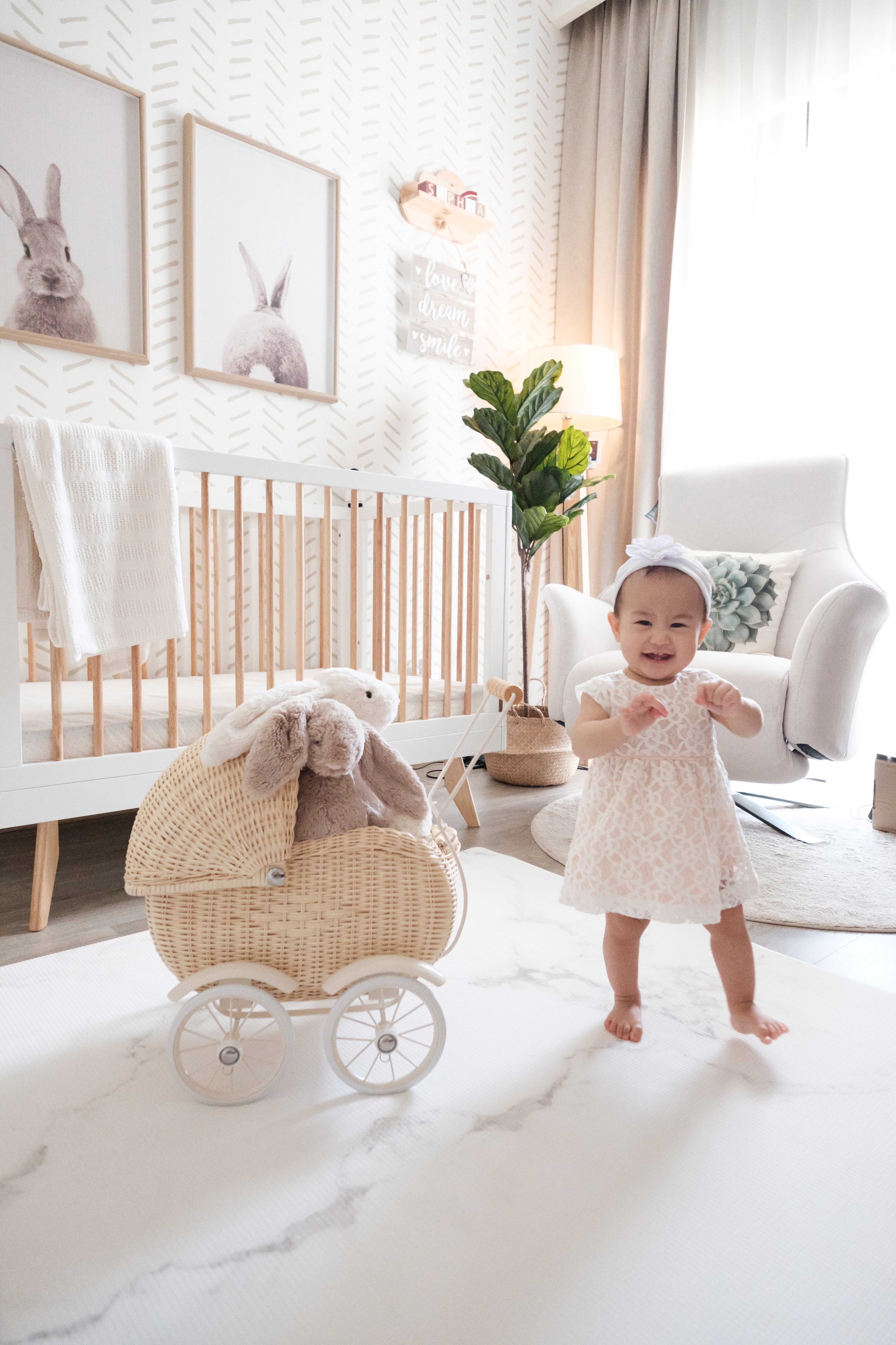 Marmor Bunny Generös Play Mat