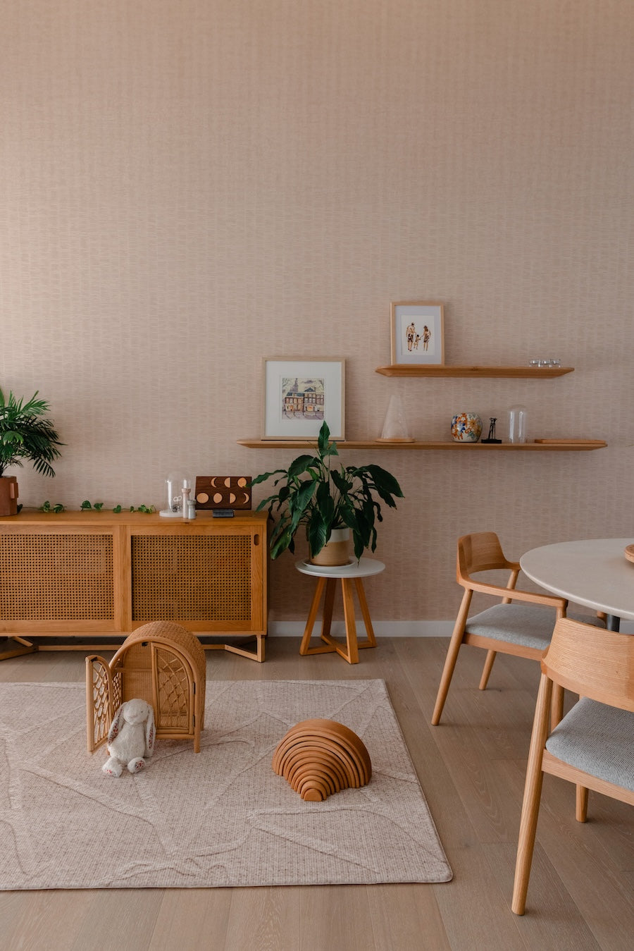 Woodland Peony Generös Play Mat