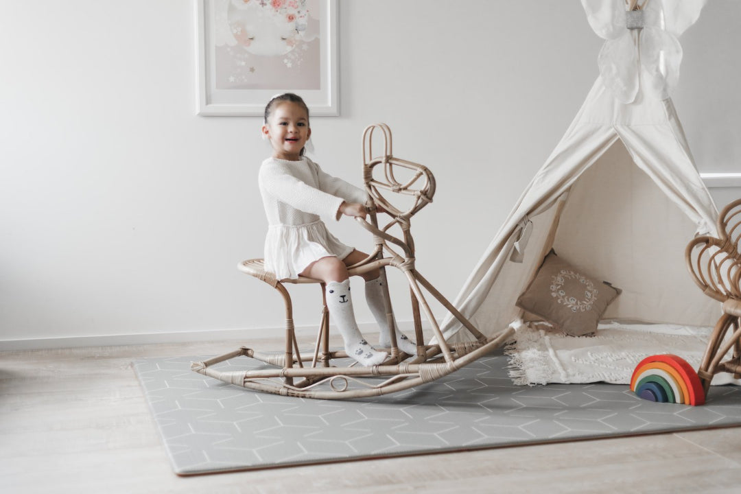 Natur Sage Padded play mats, Play mat, baby play mat, tpu mat, reversible mat, padded play mat