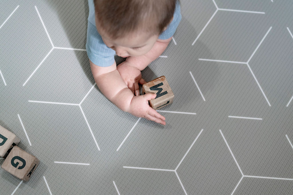 Natur Sage Baby Play Mats, Play mat, baby play mat, tpu mat, reversible mat, padded play mat