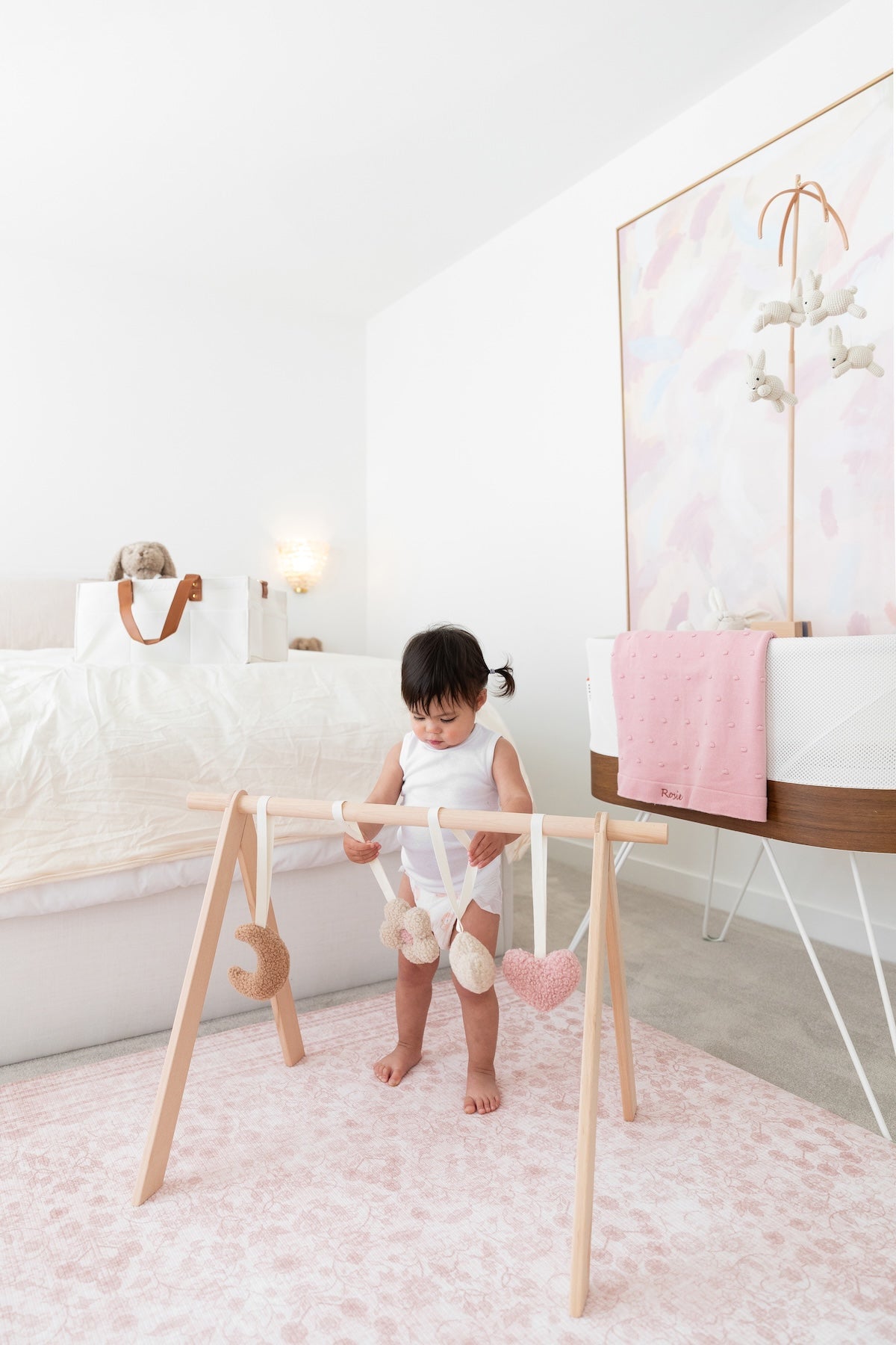 Woodland Peony Generös Play Mat